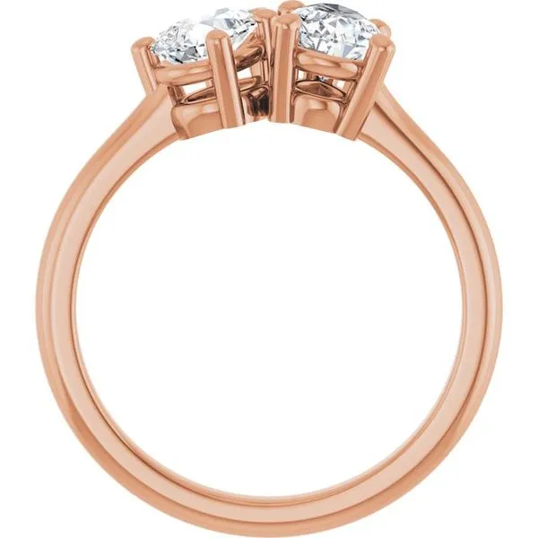 Two-Stone Engagement Ring Image 2 Mark Jewellers La Crosse, WI