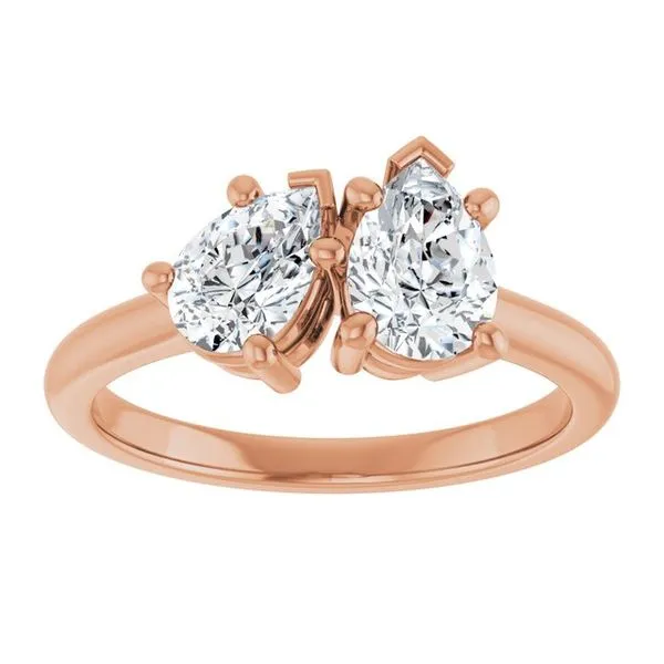 Two-Stone Engagement Ring Image 3 J. Thomas Jewelers Rochester Hills, MI