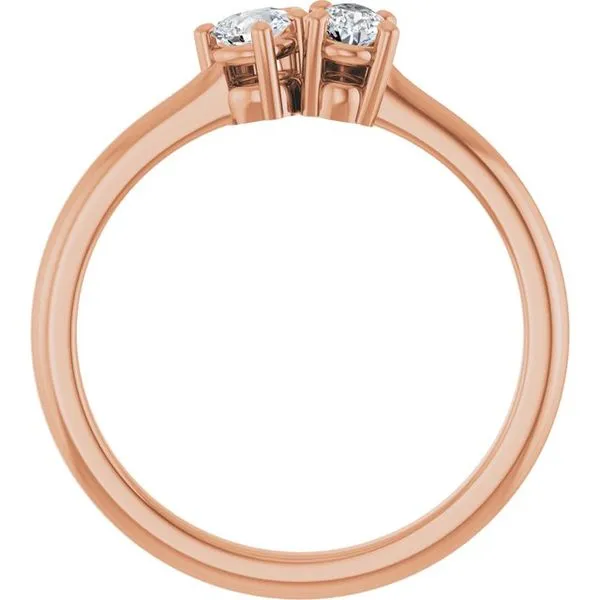 Two-Stone Engagement Ring Image 2 Mark Jewellers La Crosse, WI