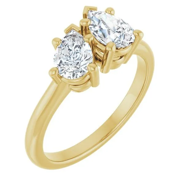 Two-Stone Engagement Ring Vulcan's Forge LLC KANSAS CITY, MO