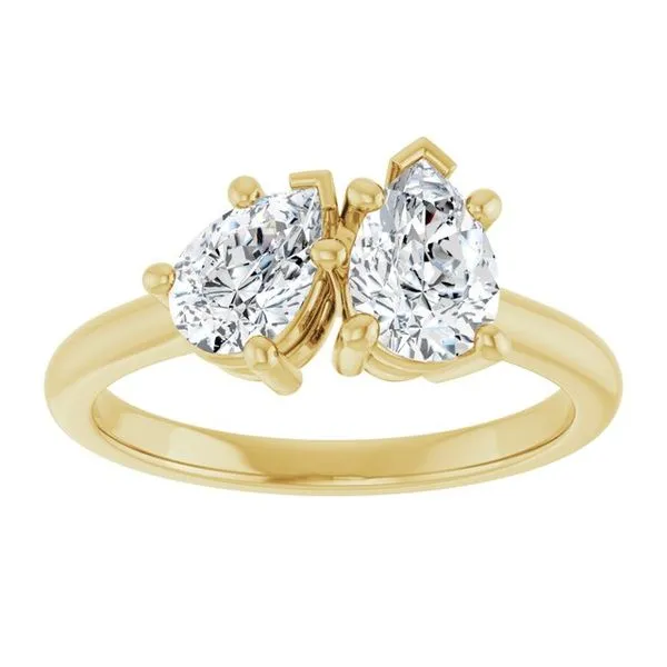 Two-Stone Engagement Ring Image 3 Arezzo Jewelers Elmwood Park, IL