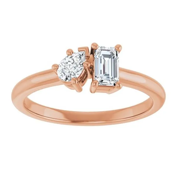 Two-Stone Engagement Ring Image 3 Mark Jewellers La Crosse, WI