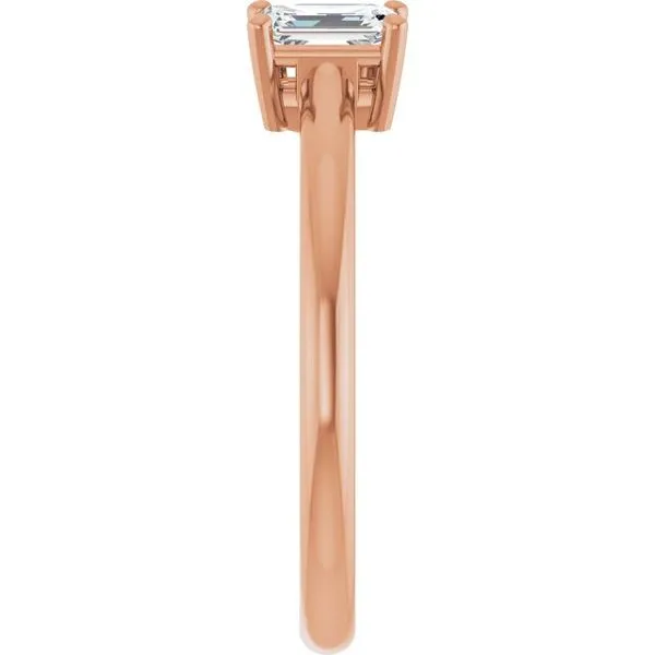 Two-Stone Engagement Ring Image 4 Hudson Valley Goldsmith New Paltz, NY