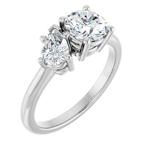 Two-Stone Engagement Ring Jimmy Smith Jewelers Decatur, AL