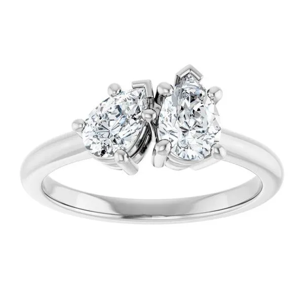 Two-Stone Engagement Ring Image 3 Mark Jewellers La Crosse, WI