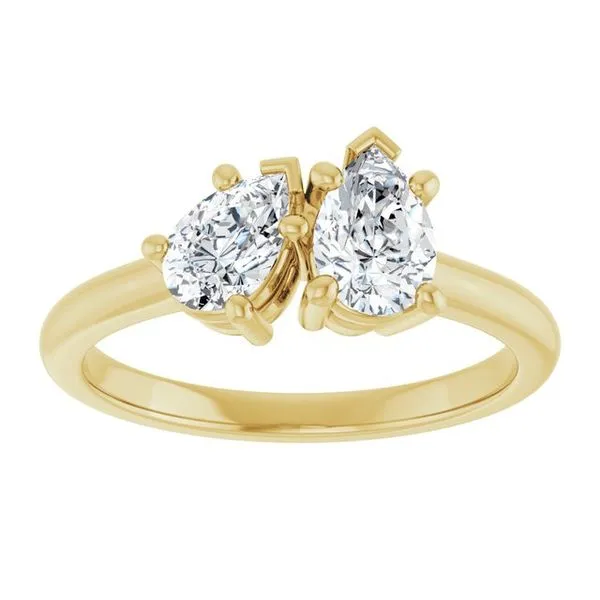 Two-Stone Engagement Ring Image 3 Mark Jewellers La Crosse, WI