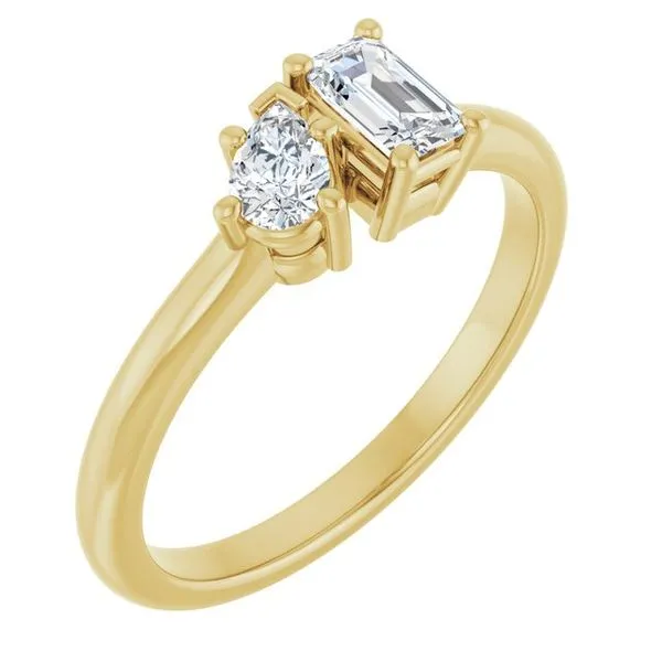 Two-Stone Engagement Ring Raleigh Diamond Fine Jewelry Raleigh, NC