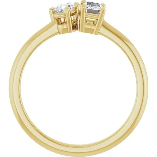 Two-Stone Engagement Ring Image 2 J. Thomas Jewelers Rochester Hills, MI