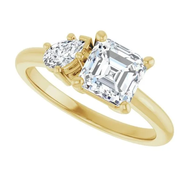 Two-Stone Engagement Ring Image 5 JF Jones Jewelers Rochester, NY