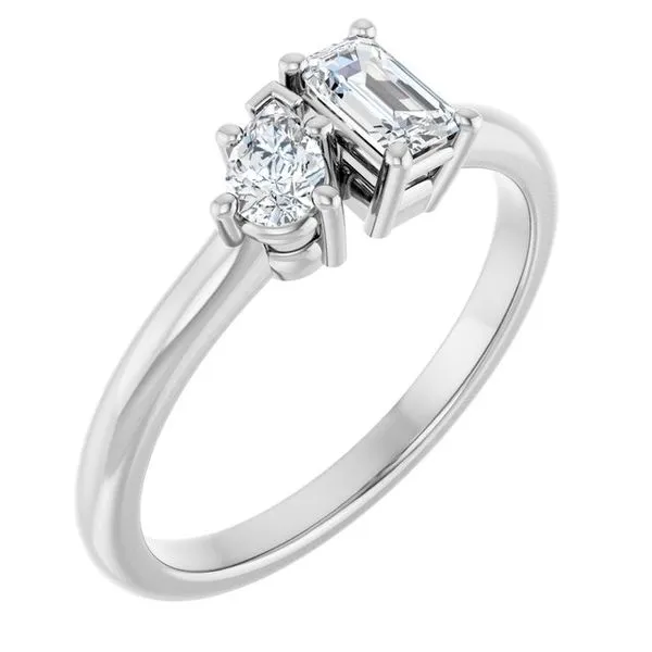 Two-Stone Engagement Ring Futer Bros Jewelers York, PA