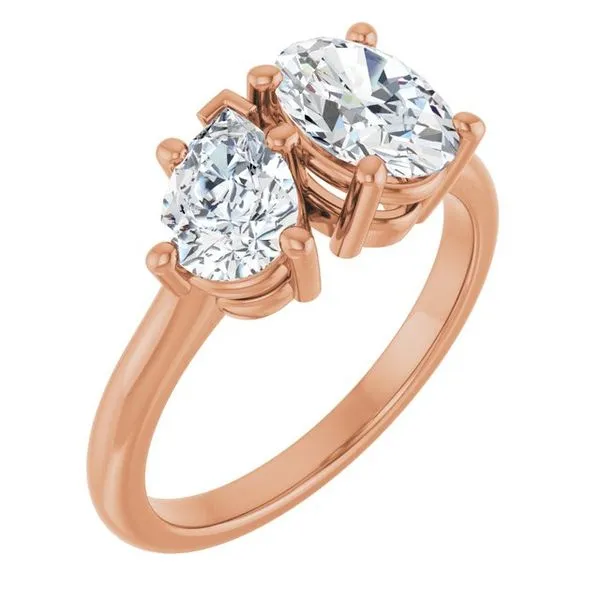 Two-Stone Engagement Ring Don's Jewelry & Design Washington, IA