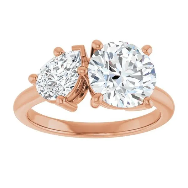 Two-Stone Engagement Ring Image 3 Futer Bros Jewelers York, PA