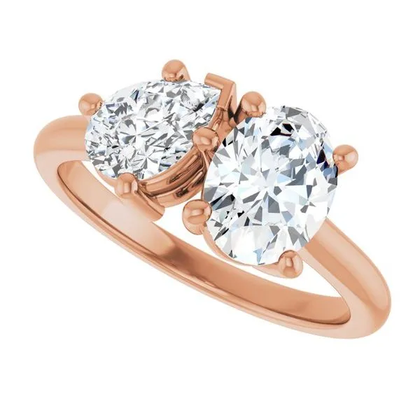 Two-Stone Engagement Ring Image 5 J. Thomas Jewelers Rochester Hills, MI