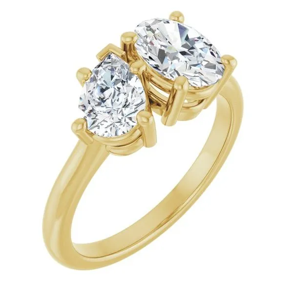 Two-Stone Engagement Ring Don's Jewelry & Design Washington, IA