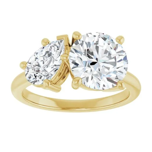 Two-Stone Engagement Ring Image 3 Shipley's Fine Jewelry Hampstead, MD