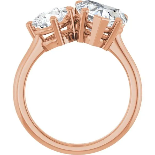 Two-Stone Engagement Ring Image 2 Futer Bros Jewelers York, PA