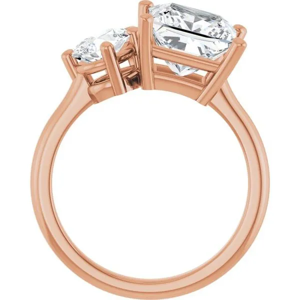 Two-Stone Engagement Ring Image 2 Austin's Fine Diamonds & Jewelry Lyndhurst, NJ