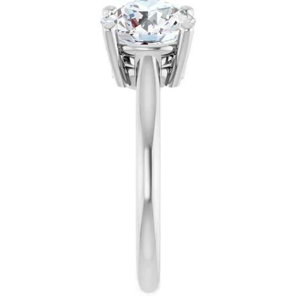 Two-Stone Engagement Ring Image 4 Michael Szwed Jewelers Longmeadow, MA