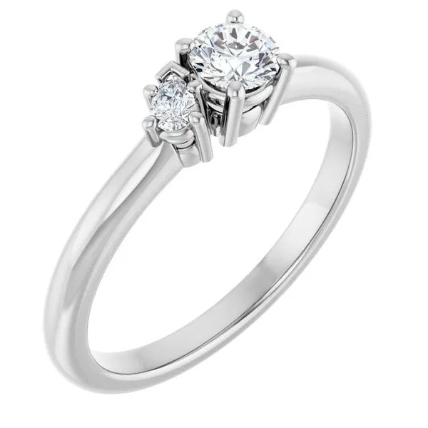 Two-Stone Engagement Ring J. Thomas Jewelers Rochester Hills, MI