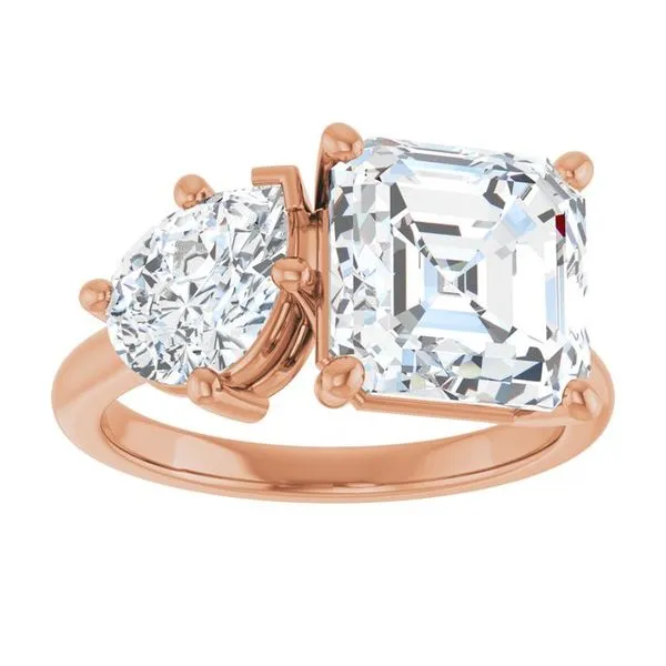 Two-Stone Engagement Ring Image 3 Raleigh Diamond Fine Jewelry Raleigh, NC