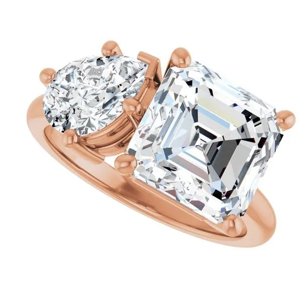 Two-Stone Engagement Ring Image 5 J. Thomas Jewelers Rochester Hills, MI