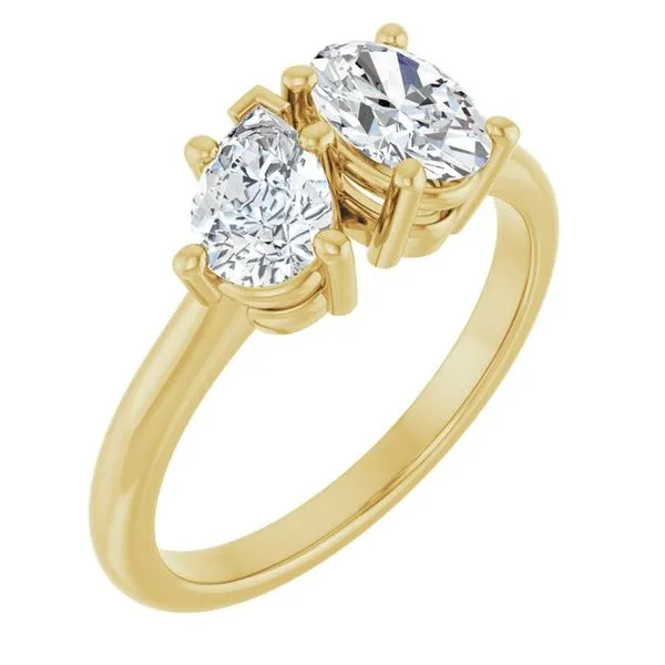 Two-Stone Engagement Ring Jimmy Smith Jewelers Decatur, AL