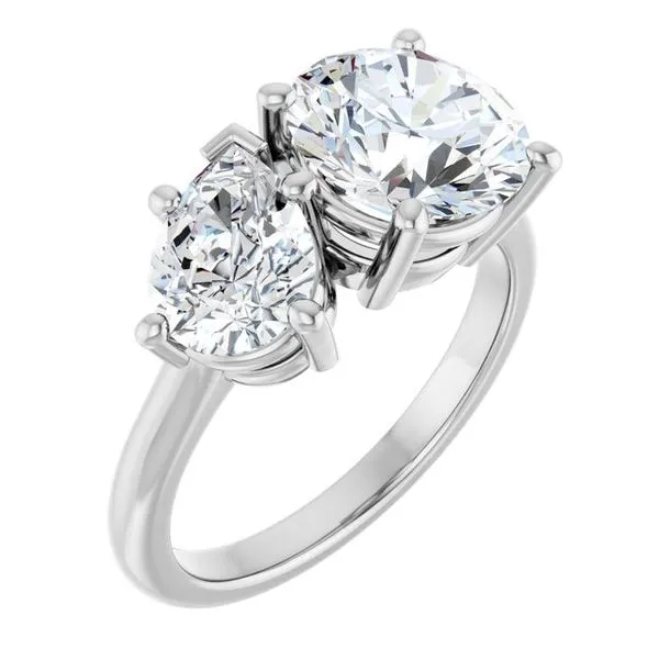Two-Stone Engagement Ring Vulcan's Forge LLC KANSAS CITY, MO