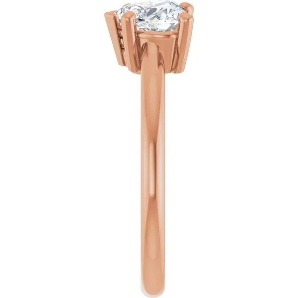 Two-Stone Engagement Ring Image 4 Ocean View Jewelers Millville, DE