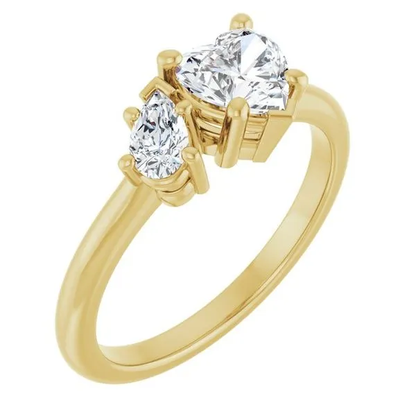 Two-Stone Engagement Ring Don's Jewelry & Design Washington, IA