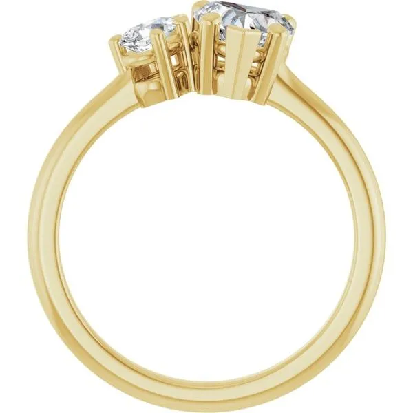 Two-Stone Engagement Ring Image 2 Morin Jewelers Southbridge, MA