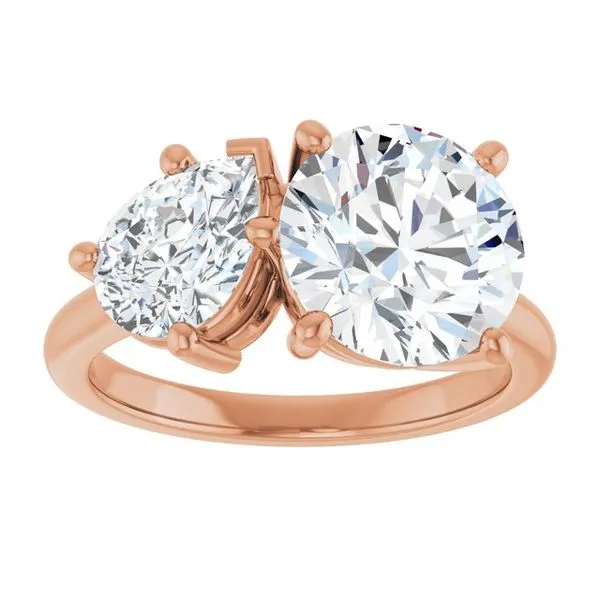 Two-Stone Engagement Ring Image 3 Futer Bros Jewelers York, PA