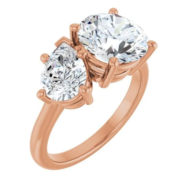 Two-Stone Engagement Ring Morin Jewelers Southbridge, MA