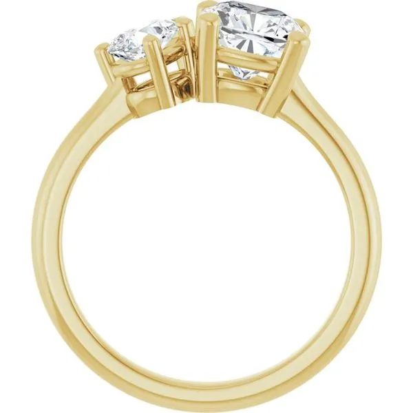 Two-Stone Engagement Ring Image 2 Raleigh Diamond Fine Jewelry Raleigh, NC