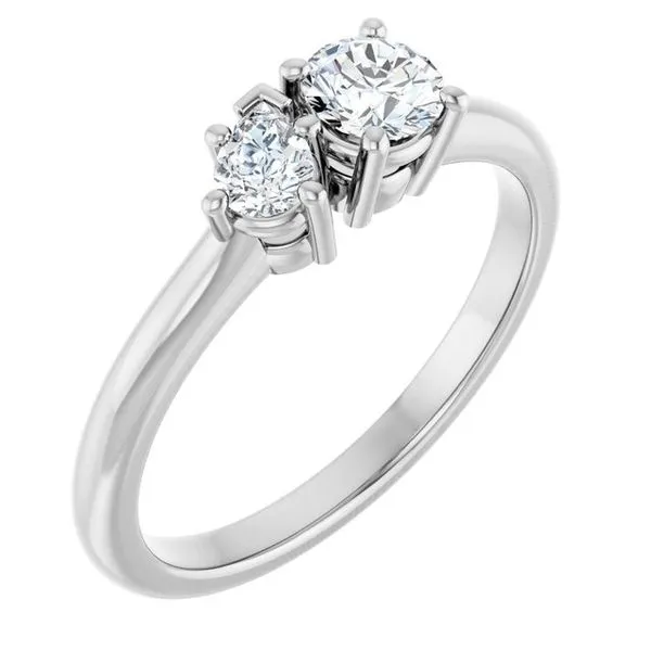 Two-Stone Engagement Ring Paul James Jewelers Angels Camp, CA