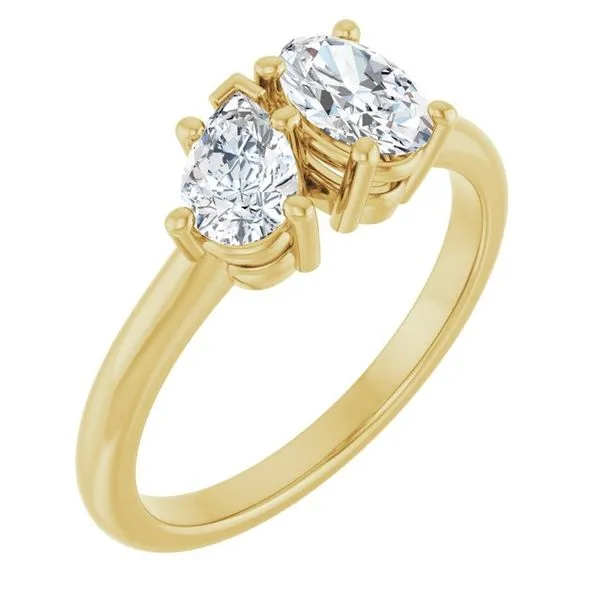 Two-Stone Engagement Ring Don's Jewelry & Design Washington, IA