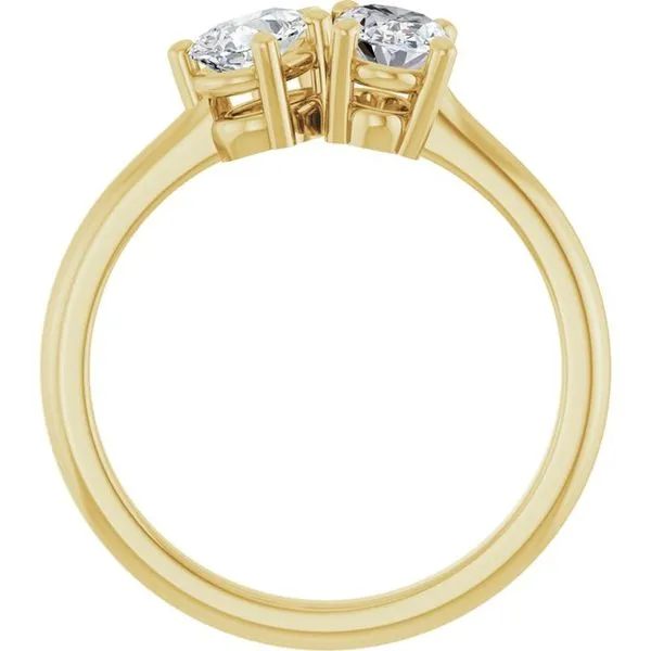 Two-Stone Engagement Ring Image 2 Raleigh Diamond Fine Jewelry Raleigh, NC