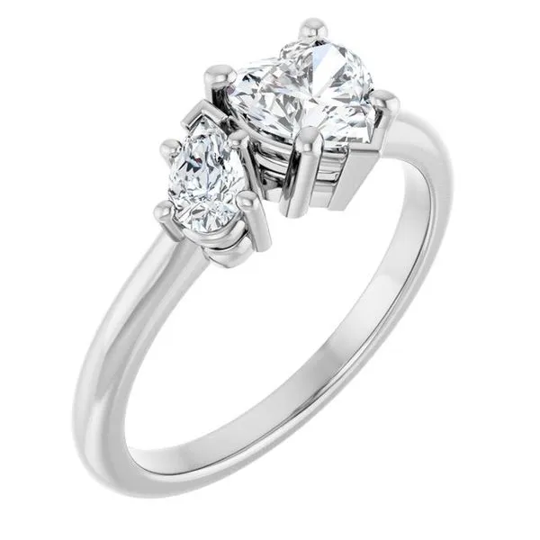 Two-Stone Engagement Ring The Jewelry Source El Segundo, CA