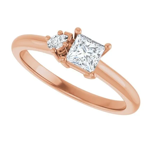 Two-Stone Engagement Ring Image 5 Clater Jewelers Louisville, KY