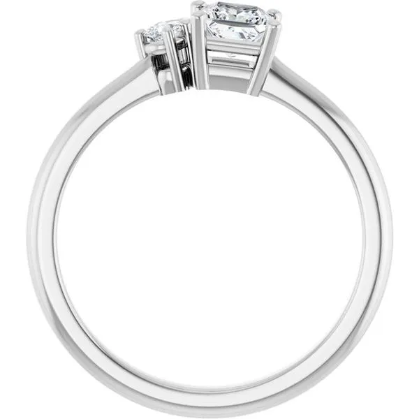 Two-Stone Engagement Ring Image 2 Clater Jewelers Louisville, KY