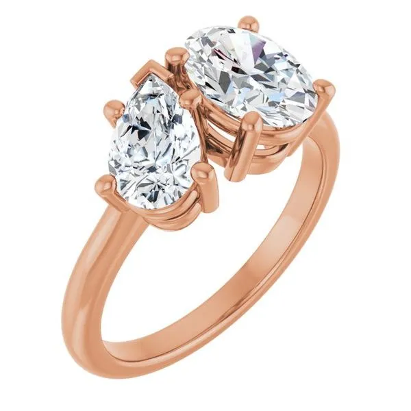 Two-Stone Engagement Ring Arezzo Jewelers Elmwood Park, IL