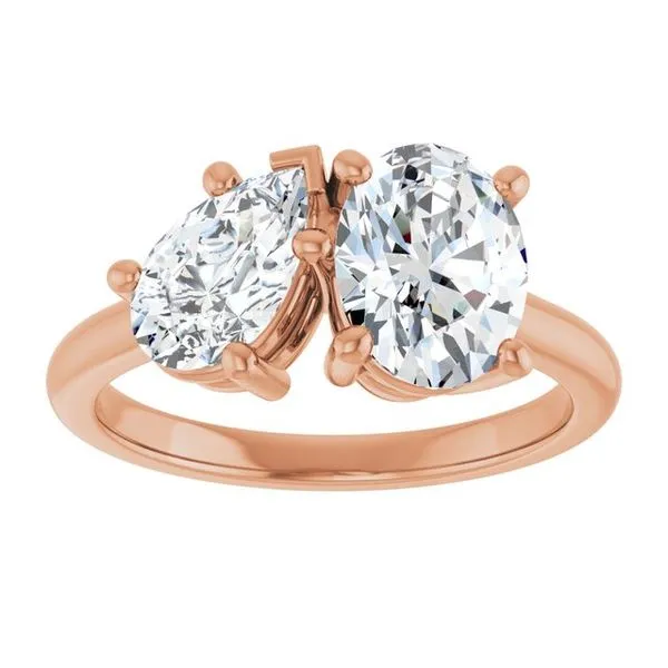 Two-Stone Engagement Ring Image 3 Futer Bros Jewelers York, PA