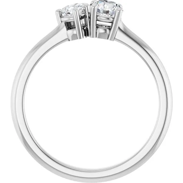 Two-Stone Engagement Ring Image 2 Paul James Jewelers Angels Camp, CA