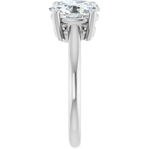 Two-Stone Engagement Ring Image 4 J. West Jewelers Round Rock, TX