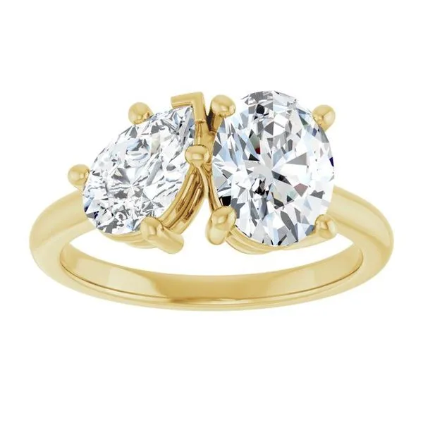 Two-Stone Engagement Ring Image 3 J. Thomas Jewelers Rochester Hills, MI