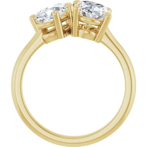 Two-Stone Engagement Ring Image 2 Futer Bros Jewelers York, PA
