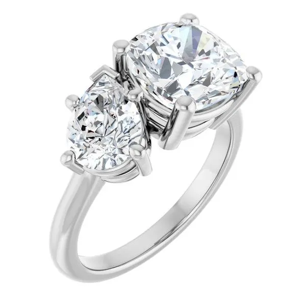 Two-Stone Engagement Ring Vulcan's Forge LLC KANSAS CITY, MO