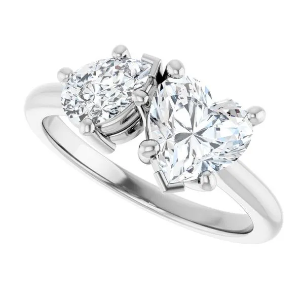 Two-Stone Engagement Ring Image 5 Shipley's Fine Jewelry Hampstead, MD