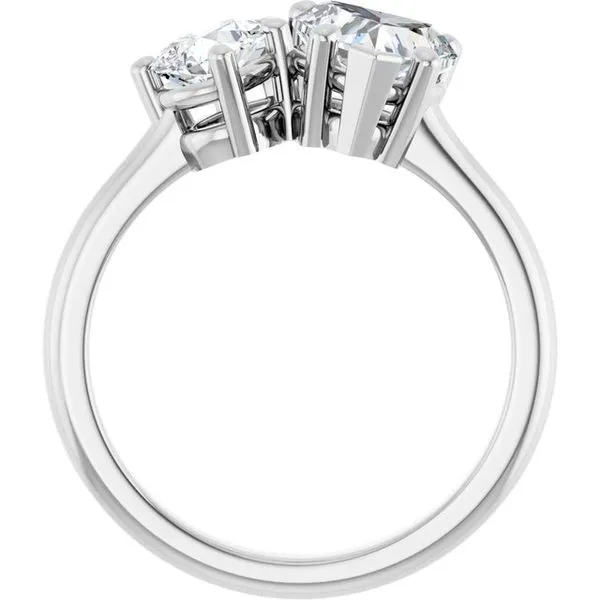 Two-Stone Engagement Ring Image 2 Natale Jewelers Sewell, NJ