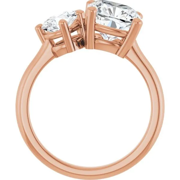 Two-Stone Engagement Ring Image 2 Futer Bros Jewelers York, PA