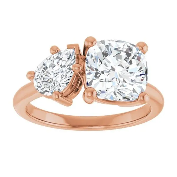 Two-Stone Engagement Ring Image 3 Shipley's Fine Jewelry Hampstead, MD